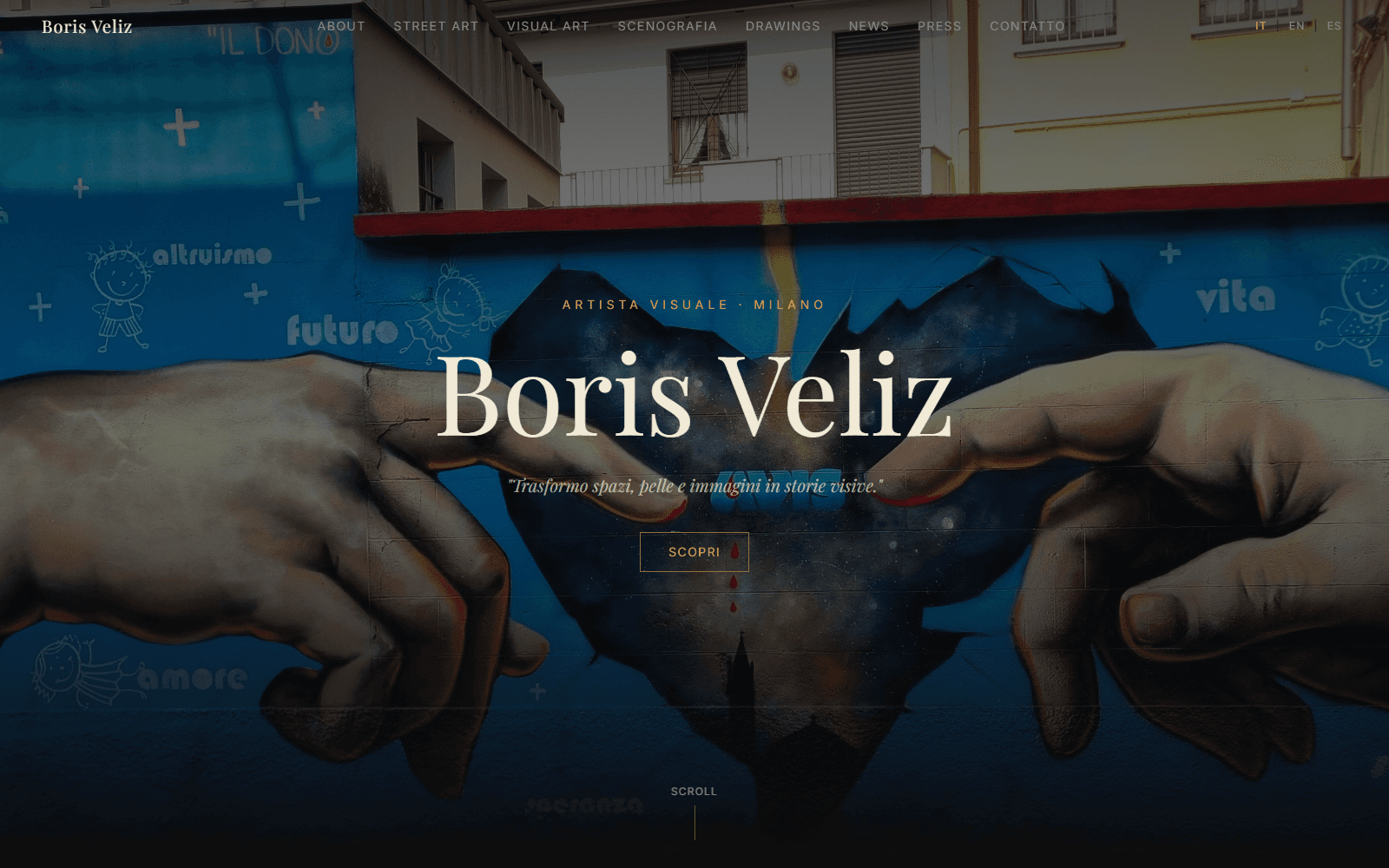 Boris Veliz — live site